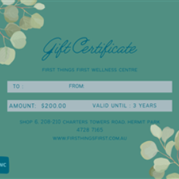 $200 Gift Voucher
