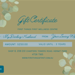 $250 Gift Voucher 
