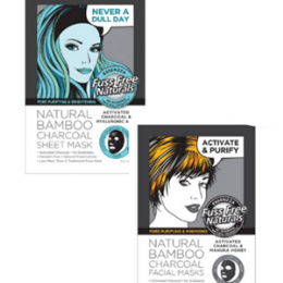 Essenzza Natural Bamboo Activate Charcoal Face Mask