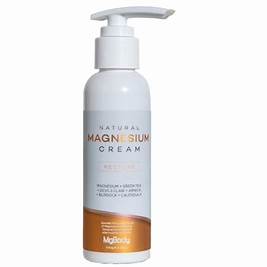 <p>Specially formulated restorative magnesium cream. Richly blended with herbal extracts to assist recovery and rehabilitation as well as botanicals to invigorate and soothe muscles and joints. This beautiful cream blend includes pure, organically sourced Magnesium chloride 32% with Shea butter, Glycerin, Rosehip and Almond Oil to intensely nourish and hydrate the skin.</p>
<p>Massage into the area as often as needed to restore, soothe and relieve muscles, joints, skin and bruising.</p>
<p>Massage on to the feet to assist with sleep and restless legs.</p>
<p>Proudly made in Australia.</p>
