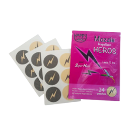 Happy Heros Mozzie Repellent 24 Patches 