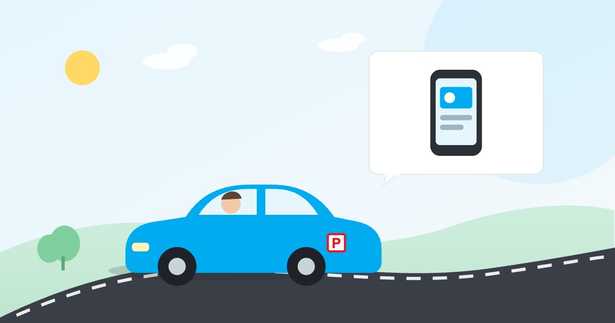 Illustration: A NSW digital driver licence on a smartphone