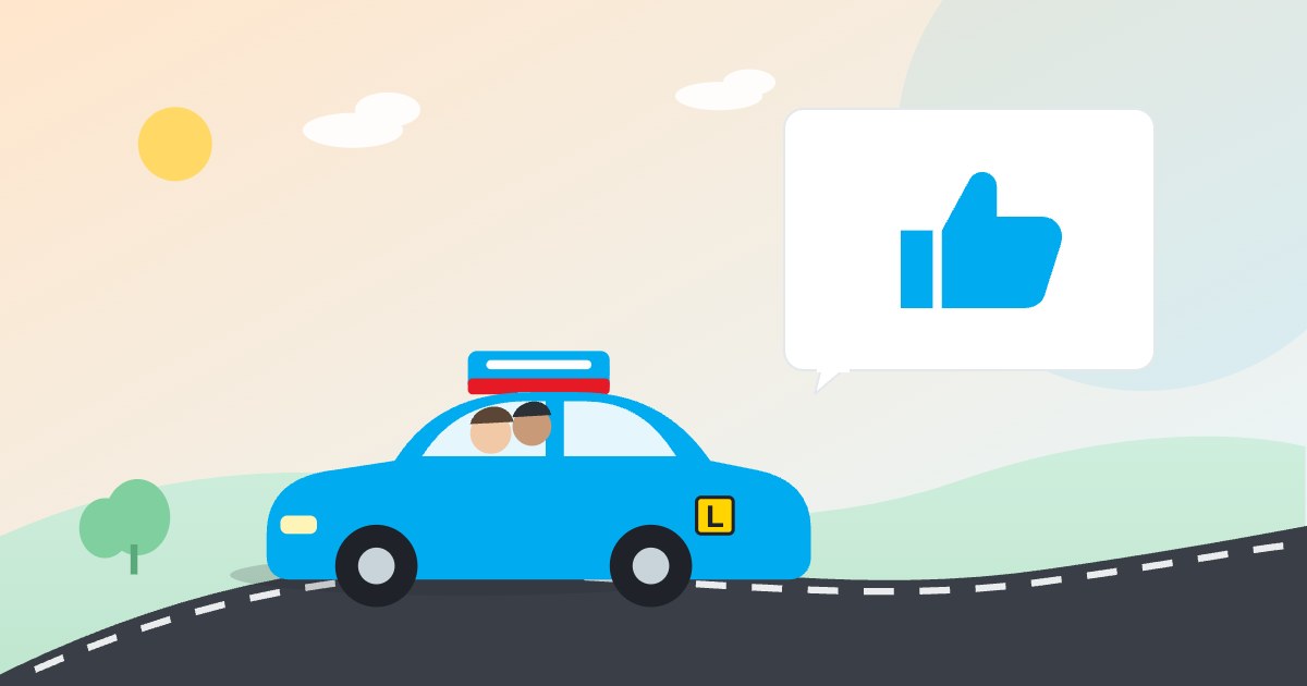 Illustration: Regaining driving confidence with lessons