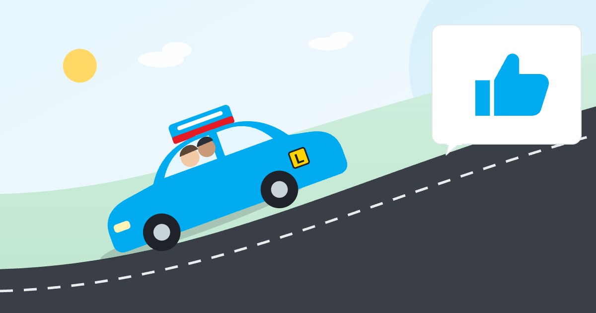 Illustration: Doing a hill start