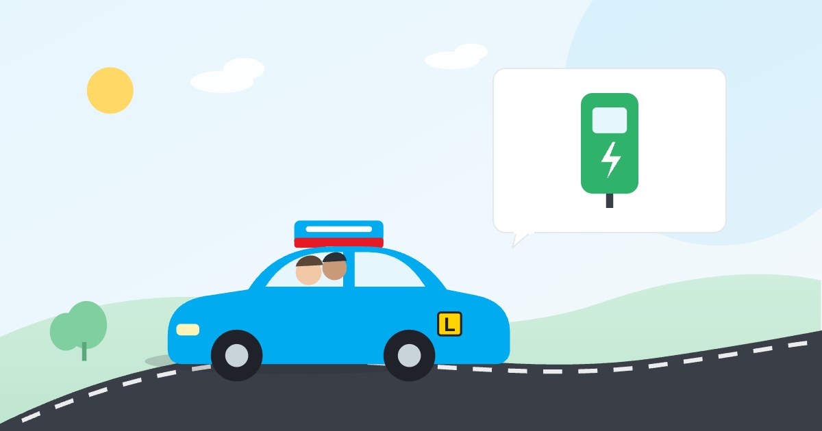 Illustration: Electric vehicle charging
