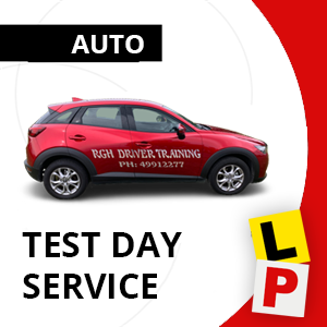 Driving School Automatic Vouchers - Auto Test Day Service at RGH Driver Training