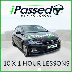 Driving School Lesson Packages - 10 x 1 Hour Driving Lessons at iPassed Driving School