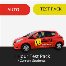 Driving School Test Packages - 1 Hour Prep & Test (Auto)
