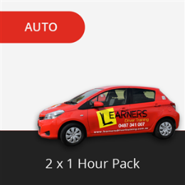 Driving School Automatic Lessons - 2 x 1 Hour Lesson Package (Auto)
