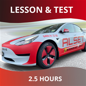 Driving School Lesson & Test - Lesson & Test Package - Save up to $40 at ALSET Learn 2 Drive