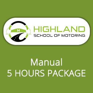 Driving School Manual Lessons - Manual 5 Hours Package at Highland School of Motoring