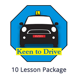 Driving School Automatic Driving Lessons - 10 Auto Lesson Package at Keen to Drive
