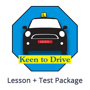 Driving School Automatic Driving Lessons - Single Auto Lesson + Test at Keen to Drive