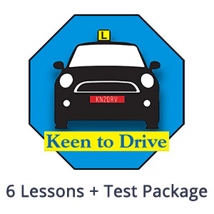 Driving School Automatic Driving Lessons - 6 Auto Lessons + Test at Keen to Drive