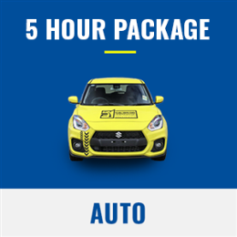 Driving School Automatic - Auto 5 Hour Day Package