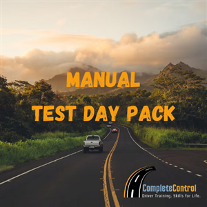 Driving School Manual Lessons + Test - Manual Test Day Package at Complete Control Driver Training