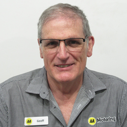 Driving School Instructor Geoff Emson