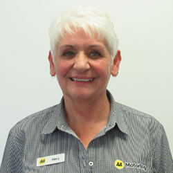 Driving School Instructor Mary Galloway