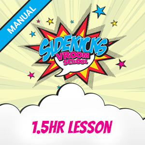 Driving School Single Lessons & Courses - 1.5hr Driving Lesson (Manual) at Sidekicks Vroom School