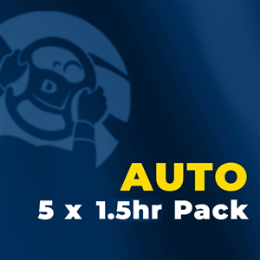 Driving School Packages - 5 x 1.5 hr package