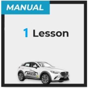 Driving School Manual - 1 Manual Lesson at MCG Driving School