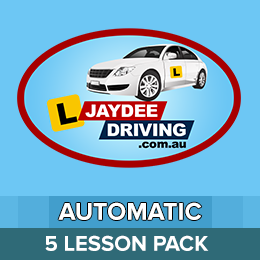 Driving School Automatic Lessons - 5 Lesson Pack