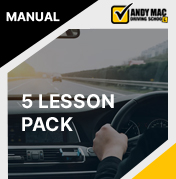 Driving School Driving Lesson - Manual Lesson 5 Pack at Andy Mac Driving School