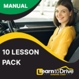 Driving School Manual Driving Lessons - Manual Lesson 10 Pack