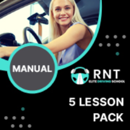 Driving School Manual Lessons - Manual Lesson 5 Pack