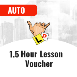 Driving School Automatic - Automatic Driving Lesson Voucher - 1.5 Hour