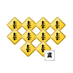 Driving School Practical Test Pack + Lessons - Auto Lesson 10 Hour Pack + Driving Test at Right Turn Driver Training