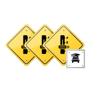 Driving School Practical Test Pack + Lessons - Auto Lesson 3 Hour Pack + Driving Test at Right Turn Driver Training