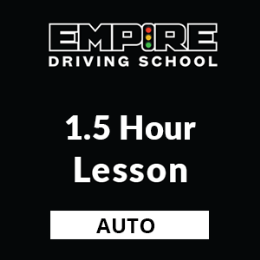 Driving School Auto Lessons - Auto 1.5 Hour Lesson