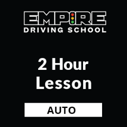 Driving School Auto Lessons - Auto 2 Hour Lesson