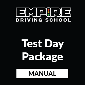 Driving School Test Day Packages - Manual Test Day Pack at Empire Driving School
