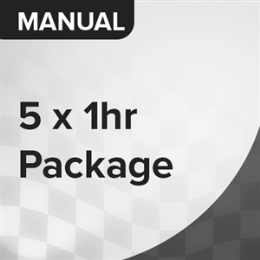 Driving School Manual - 5 Car Lessons Package (Manual)