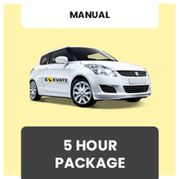 Driving School Learner Manual - Manual 5 Hour BYO Car Voucher