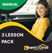 Driving School Manual Driving Lessons - Manual Lesson 3 Pack at Learn To Drive SC