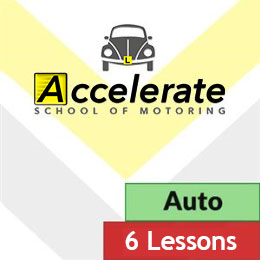 Driving School Auto Lessons - 6 x 1 Hour Automatic Lessons