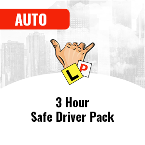 Automatic Safe Driver Package – 3 Hours (2 × 1.5 hr lessons)