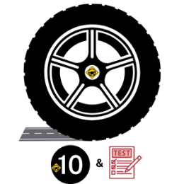Driving School Test & Lesson Packages - 10 Lessons & Test