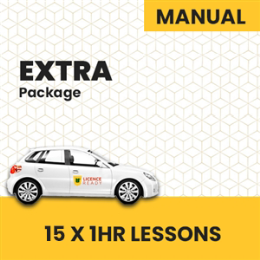 Driving School MANUAL Packages - Manual Extra Pack