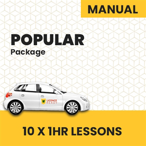 Driving School MANUAL Packages - Manual Popular Pack at Licence Ready