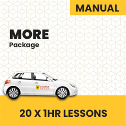 Driving School MANUAL Packages - Manual More Pack