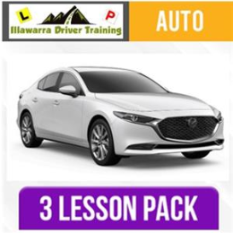 Driving School Packages - 3 x 1 hour Driving Lessons