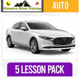 Driving School Packages - 5 x 1 hour Driving Lessons