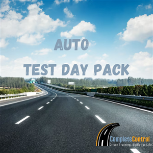 Driving School Auto Lessons + Test - Automatic Test Day Package - New Student at Complete Control Driver Training