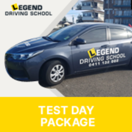 Driving School Test Package - Test Day Package