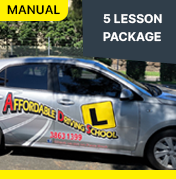 5 Lesson Package Manual | Affordable Driving School