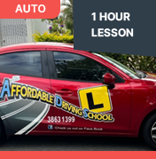 Driving School Auto Driving Lessons - 1 Hour Lesson Auto at Affordable Driving School